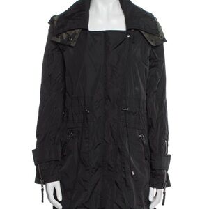SAM. Black parka rain jacket - Size S